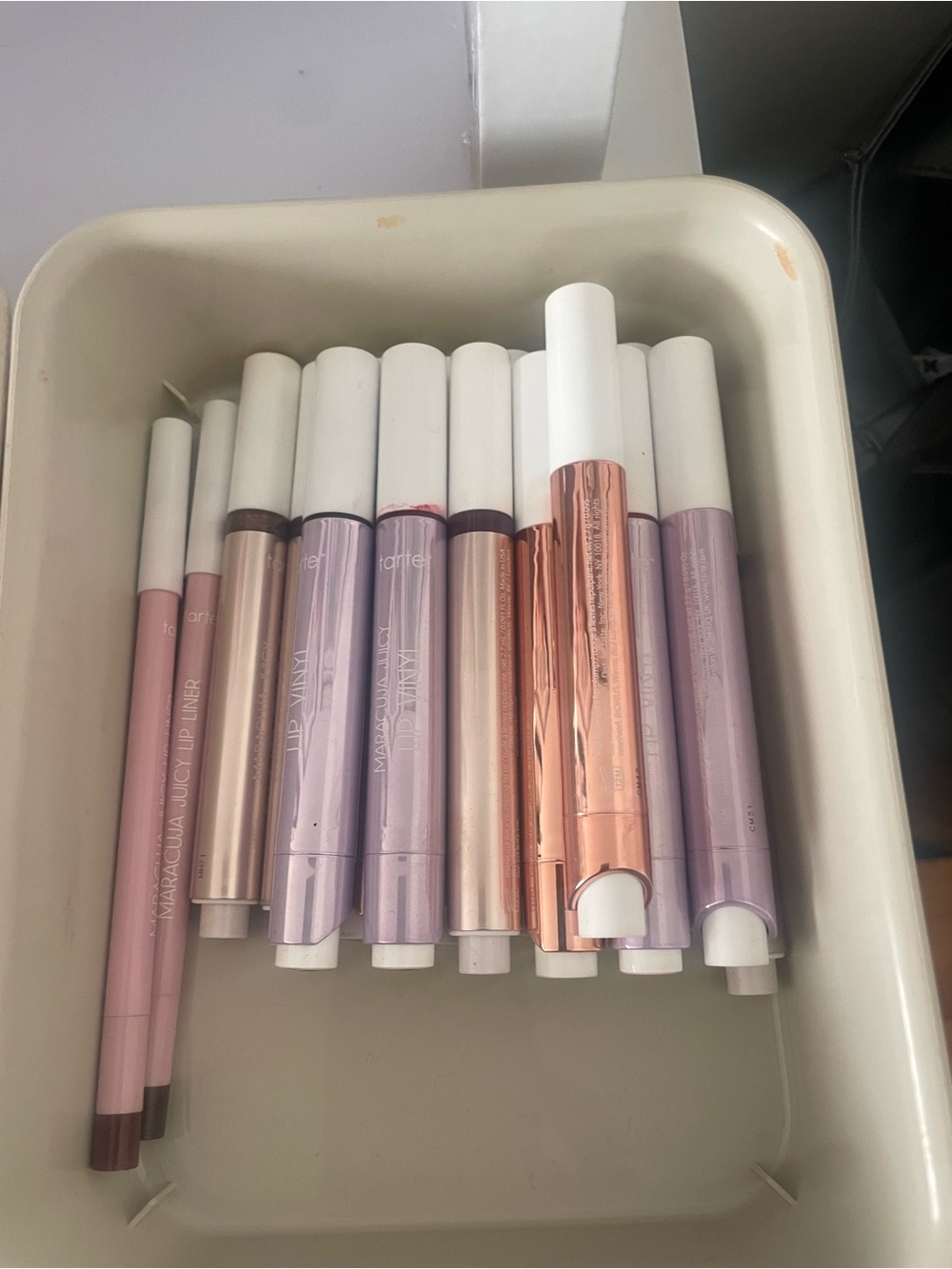 tarte Lip glosses make an offer for the bunch. $15 each